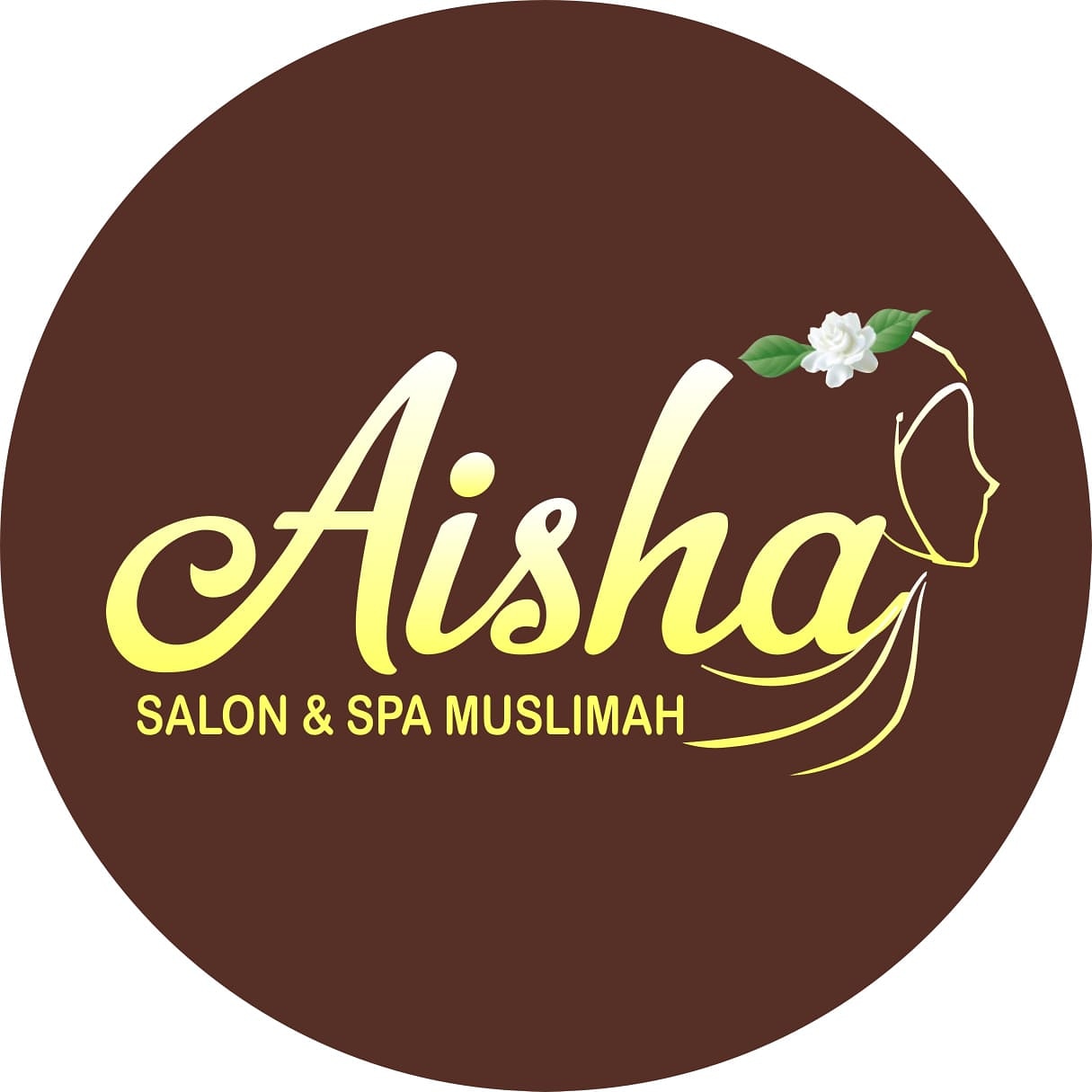 Logo Salon Aisha Muslimah