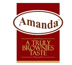 Logo AMANDA A TRULLY BROWNIES TASTE