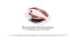 Logo Beautician Eyelash Extension