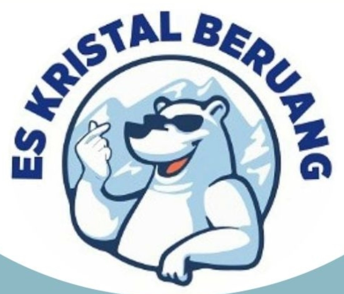 Logo es kristal beruang