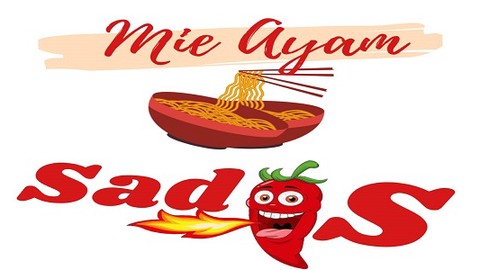 Logo Kedai Mie Sadis